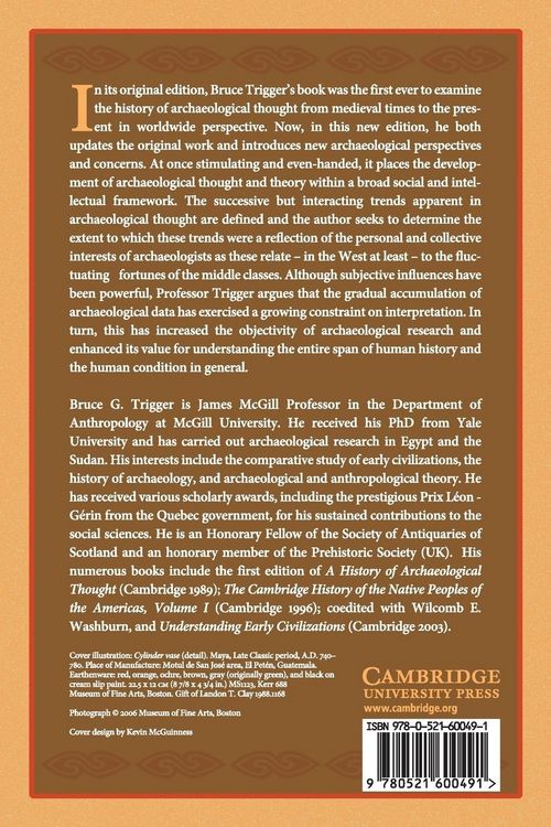 Produktbild: History Archaeological Thought 2ed