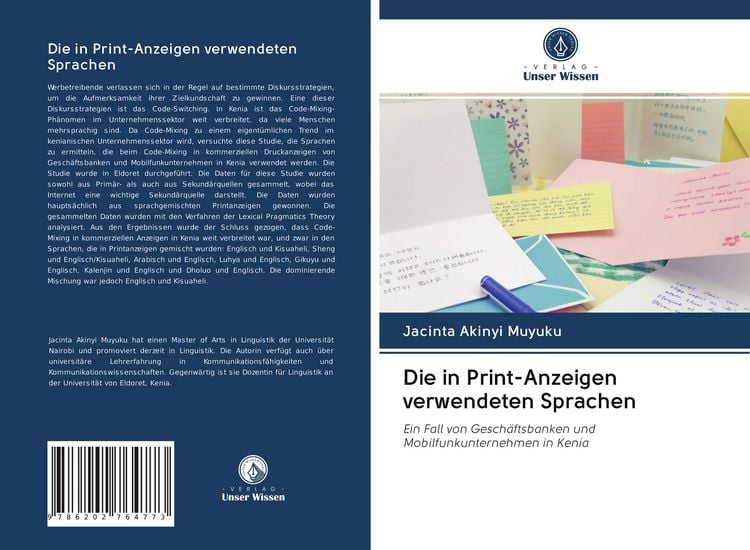 Produktbild: Die in Print-Anzeigen verwendeten Sprachen