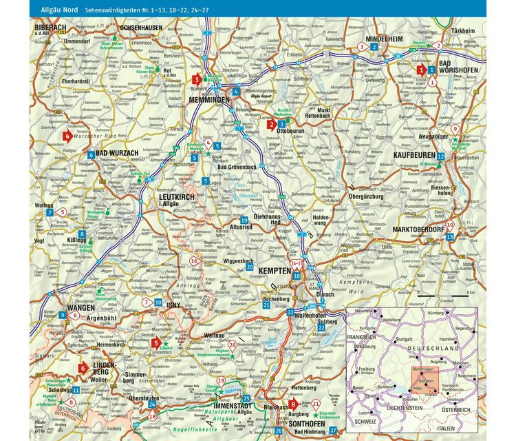 Produktbild: ADAC Reiseführer Allgäu