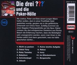 Produktbild: Die drei ??? (143) und die Poker H&ouml;lle