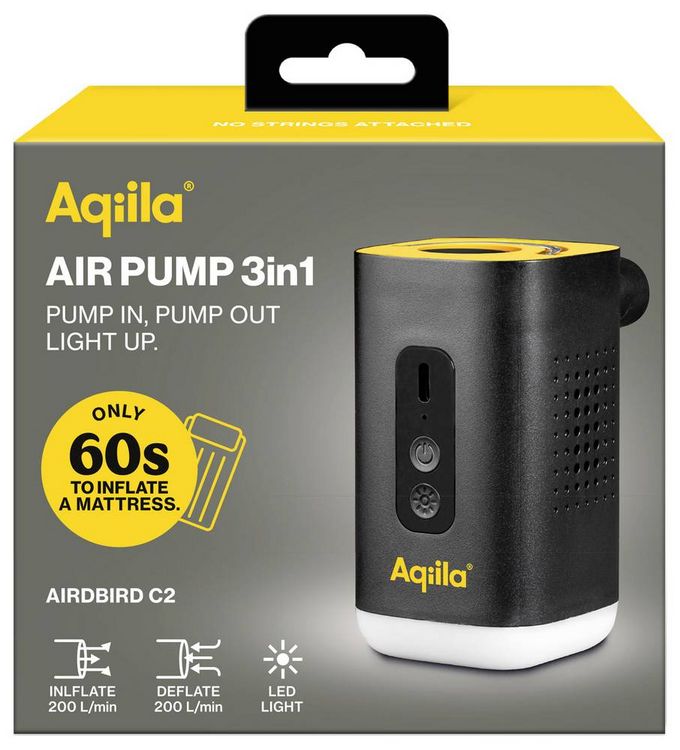 Produktbild: Aqiila AQAPC2BK468 Akku-Kompressor 8414808090
