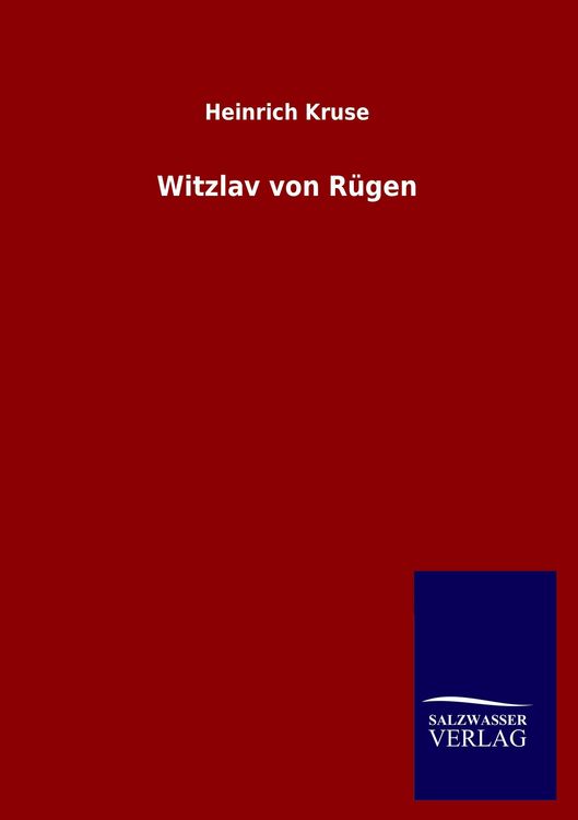Produktbild: Witzlav von R&uuml;gen