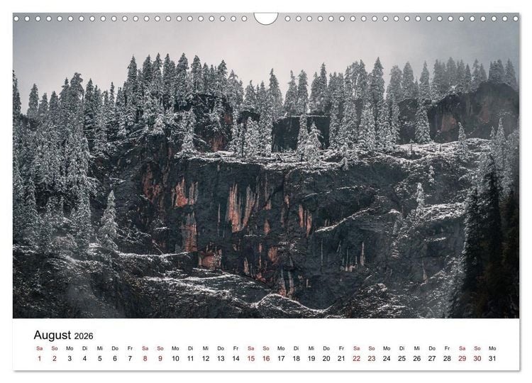 Produktbild: Berchtesgaden - Natursch&ouml;nheiten in Bayern (Wandkalender 2026 DIN A3 quer), CALVENDO Monatskalender