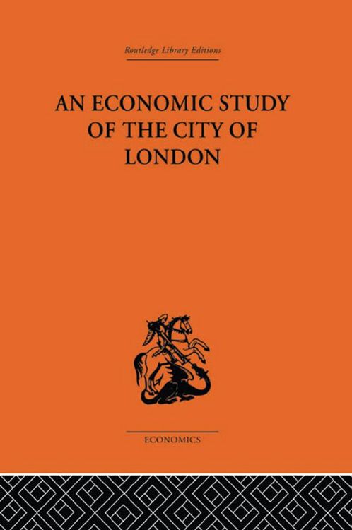 Produktbild: An Economic Study of the City of London