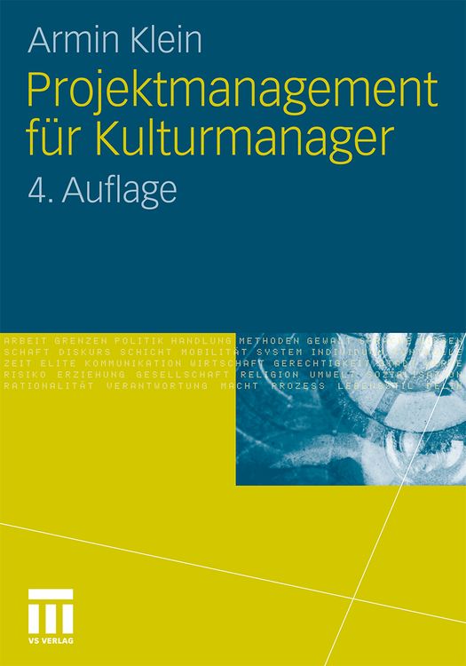 Produktbild: Projektmanagement f&uuml;r Kulturmanager