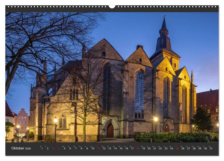 Produktbild: Stadtportrait Osnabr&uuml;ck (hochwertiger Premium Wandkalender 2026 DIN A2 quer), Kunstdruck in Hochglanz