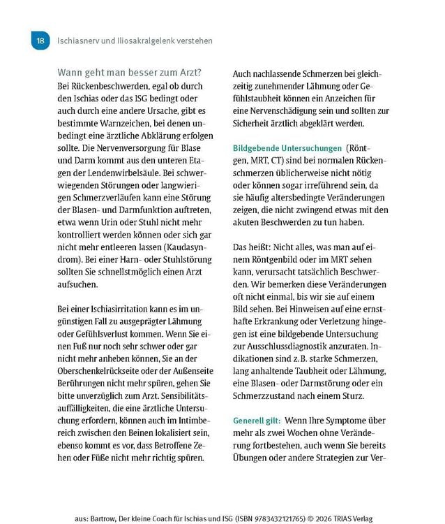 Produktbild: Der kleine Coach f&uuml;r Ischias und ISG