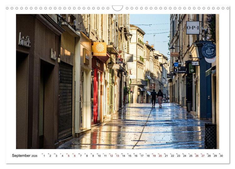 Produktbild: In den Gassen von Avignon (Wandkalender 2026 DIN A3 quer), CALVENDO Monatskalender