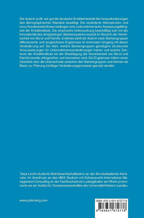 Produktbild: Ver&auml;nderung und Innovativit&auml;t in der deutschen Kreditwirtschaft