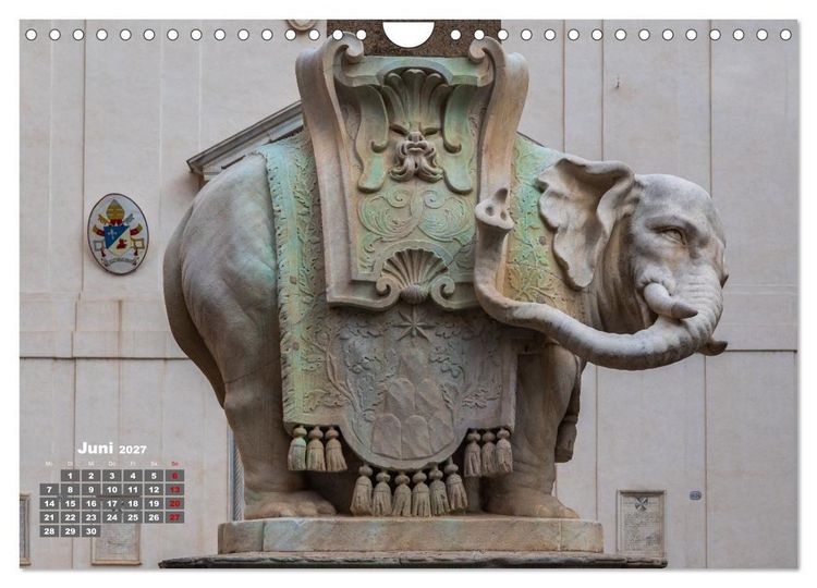 Produktbild: Bella Roma- Ewige Sch&ouml;nheit (Wandkalender 2027 DIN A4 quer), CALVENDO Monatskalender