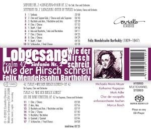 Produktbild: Wie der Hirsch schreit/Sinfonie 2