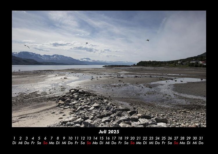 Produktbild: Landschaftskalender 2025 Fotokalender DIN A3