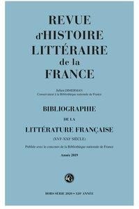 Produktbild: Revue d'histoire litt&eacute;raire de la France hors s&eacute;rie no 2020