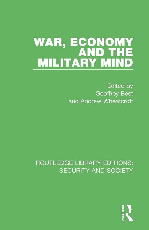 Produktbild: War, Economy and the Military Mind