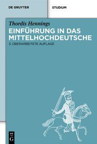 Produktbild: Einf&uuml;hrung in das Mittelhochdeutsche