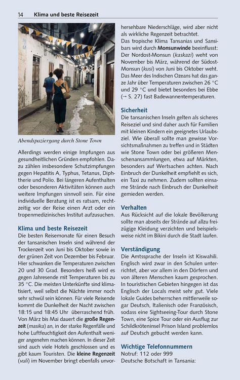Produktbild: TRESCHER Reisef&uuml;hrer Sansibar
