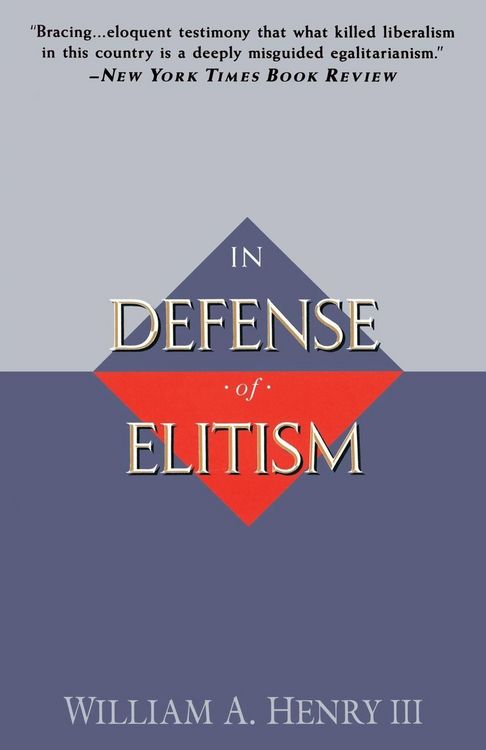 Produktbild: In Defense of Elitism