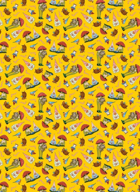 Produktbild: The Little Frog Wrapping Paper Book