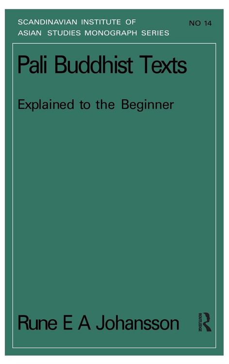 Produktbild: Pali Buddhism Texts Nims14