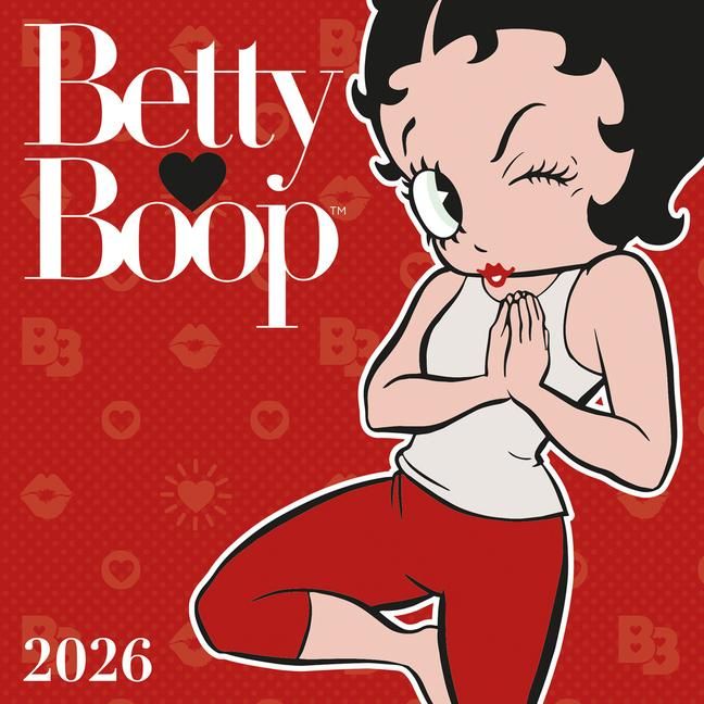 Produktbild: 2026 Betty Boop USA Illustrated Mini Wall Calendar