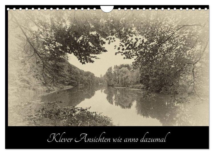 Produktbild: Klever Ansichten wie anno dazumal (Wandkalender 2026 DIN A4 quer), CALVENDO Monatskalender