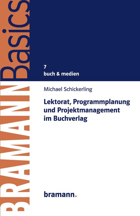 Produktbild: Lektorat, Programmplanung und Projektmanagement im Buchverlag
