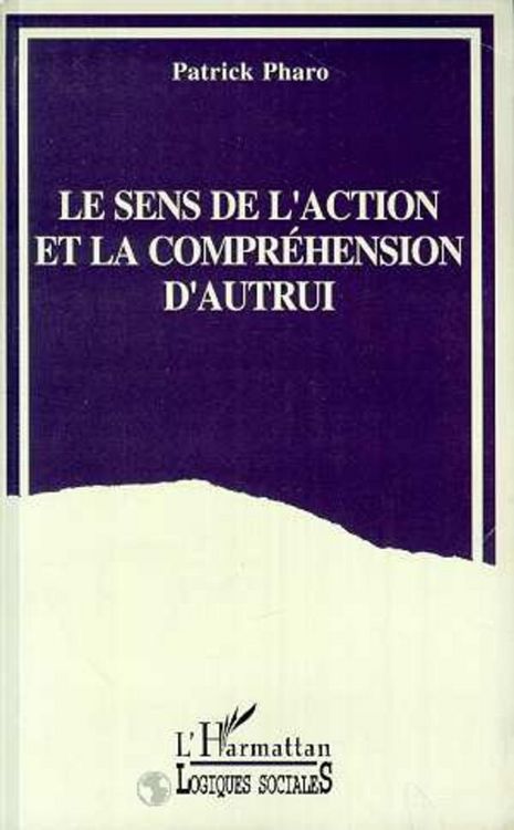 Produktbild: Le sens de l'action et la compr&eacute;hension d'autrui