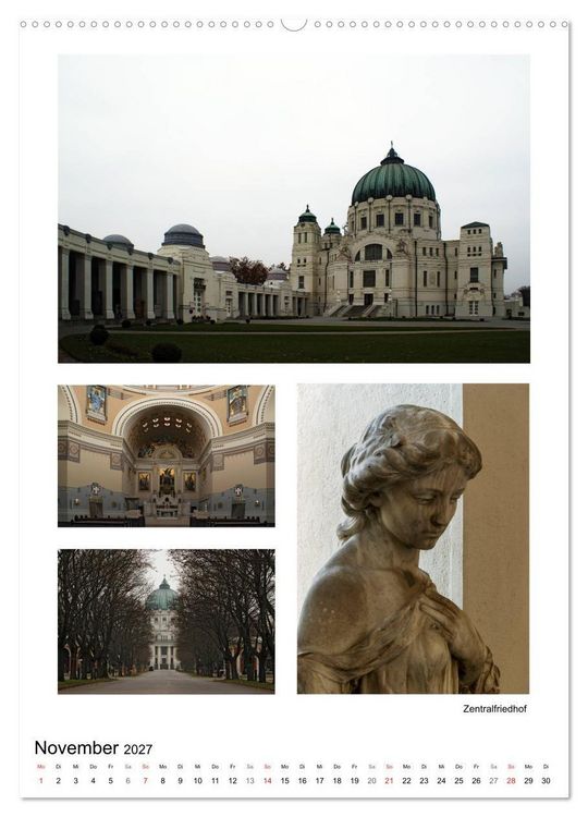 Produktbild: Verborgen in Wien (hochwertiger Premium Wandkalender 2027 DIN A2 hoch), Kunstdruck in Hochglanz