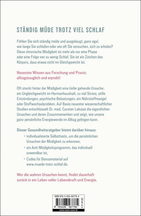 Produktbild: M&uuml;de?