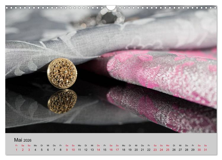 Produktbild: Faden, Nadel, Handarbeit. (Wandkalender 2026 DIN A3 quer), CALVENDO Monatskalender