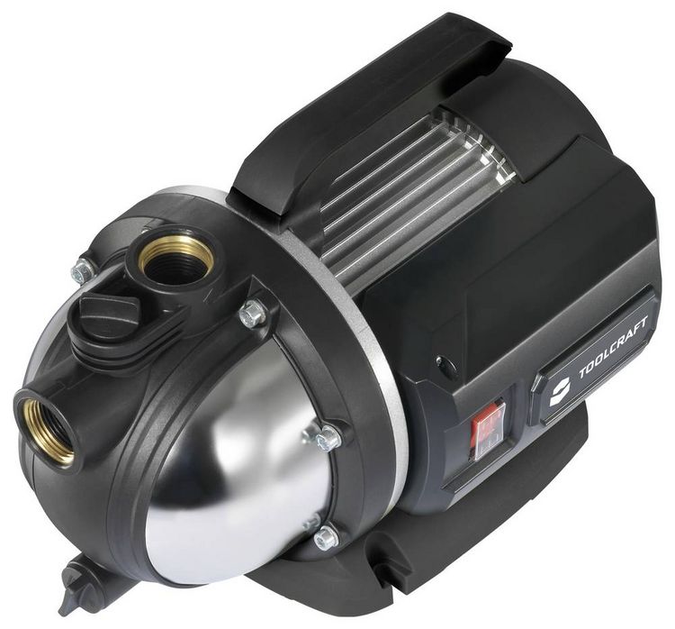 Produktbild: TOOLCRAFT JGP110063INOX Gartenpumpe 7000 l/h 48m