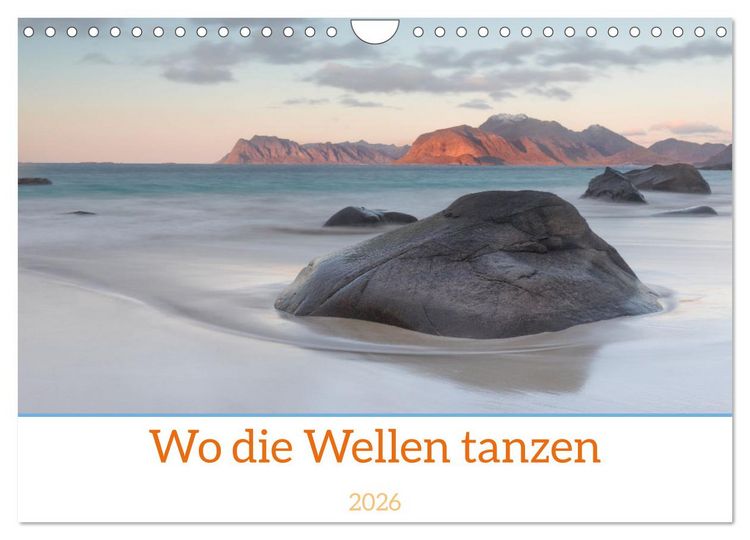 Produktbild: Wo die Wellen tanzen (Wandkalender 2026 DIN A4 quer), CALVENDO Monatskalender