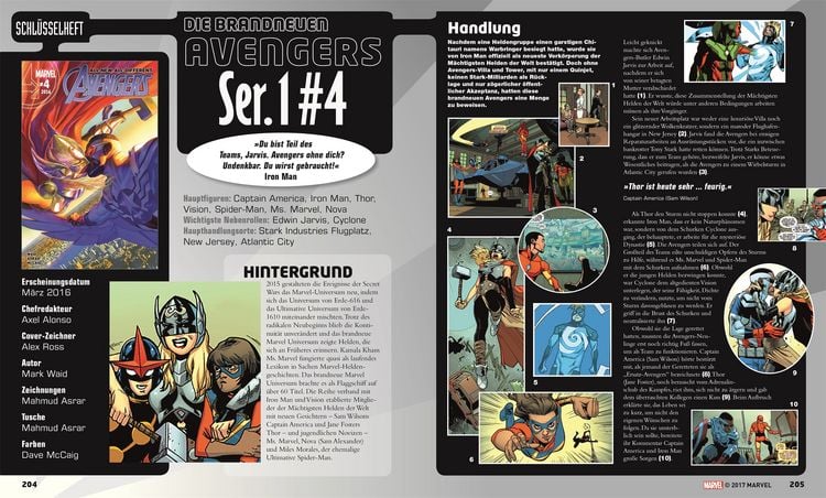 Produktbild: MARVEL Avengers Die gr&ouml;&szlig;ten Superhelden aller Zeiten