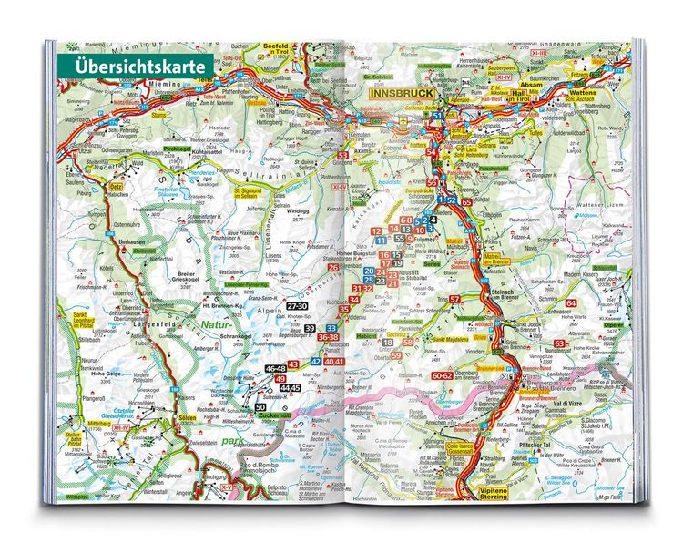 Produktbild: KOMPASS Wanderf&uuml;hrer Stubaital und Wipptal mit Gschnitz, Obernberg, Navis, Schmirn, Vals, 65 Touren mit Extra-Tourenkarte