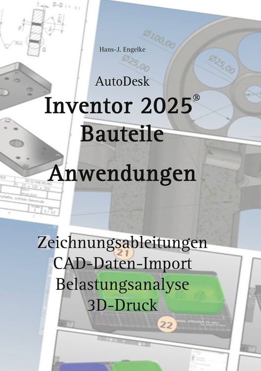 Produktbild: AutoDesk Inventor 2025 Bauteile
