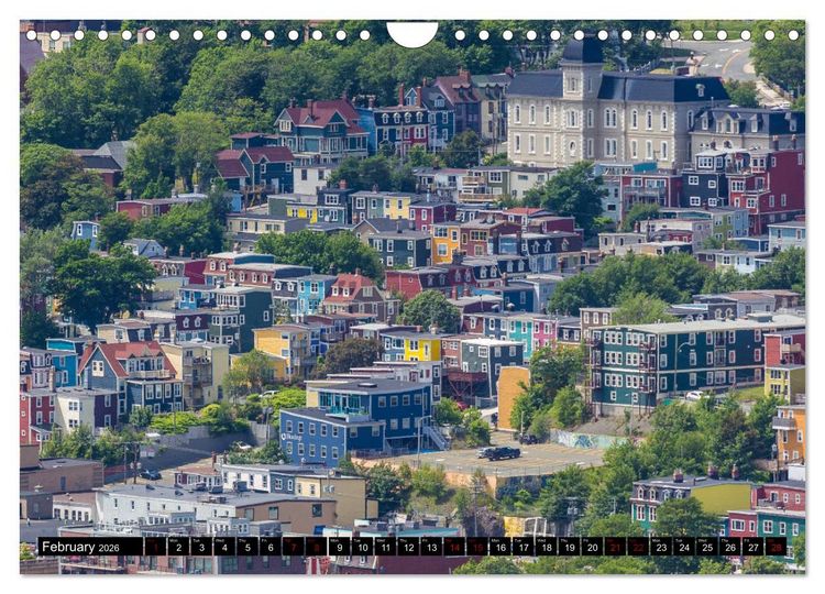 Produktbild: Island of Newfoundland (Wall Calendar 2026 DIN A4 landscape), CALVENDO 12 Month Wall Calendar
