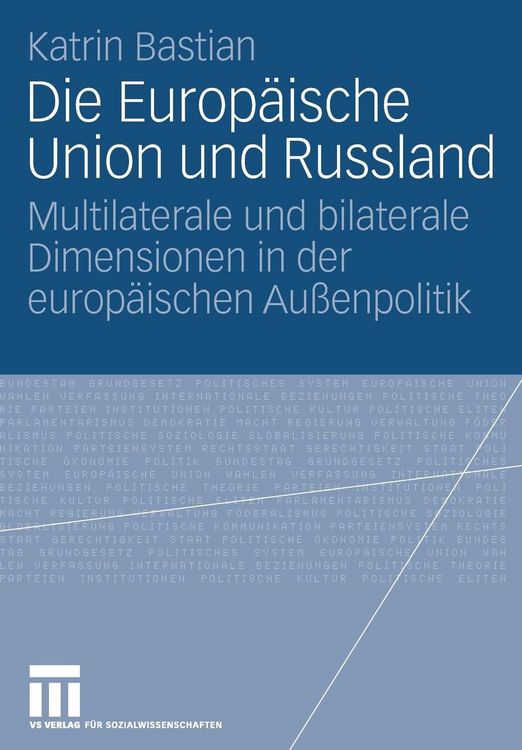 Produktbild: Die Europ&auml;ische Union und Russland