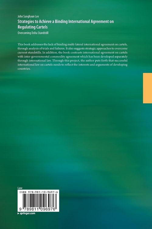 Produktbild: Strategies to Achieve a Binding International Agreement on Regulating Cartels