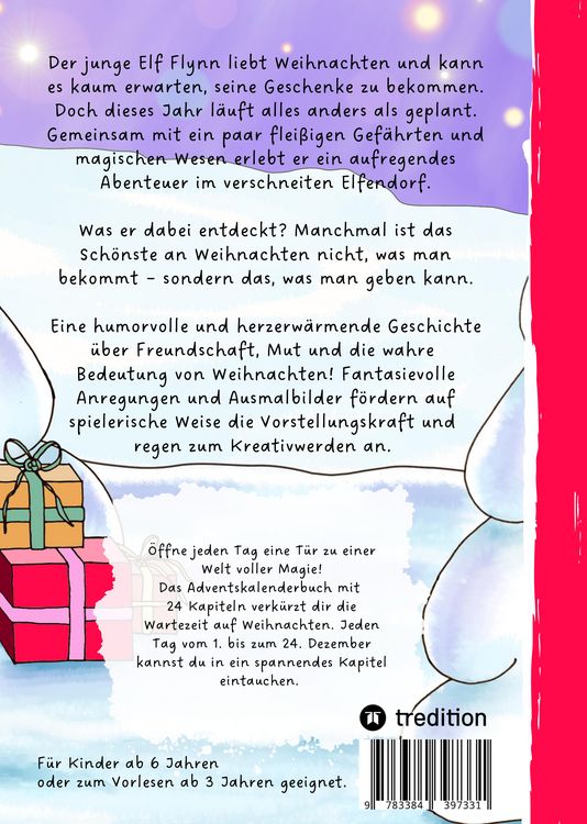 Produktbild: Der Weihnachtswunsch: Weihnachten im Elfendorf, ein Buch &uuml;ber Freundschaft, Mut und Bescheidenheit