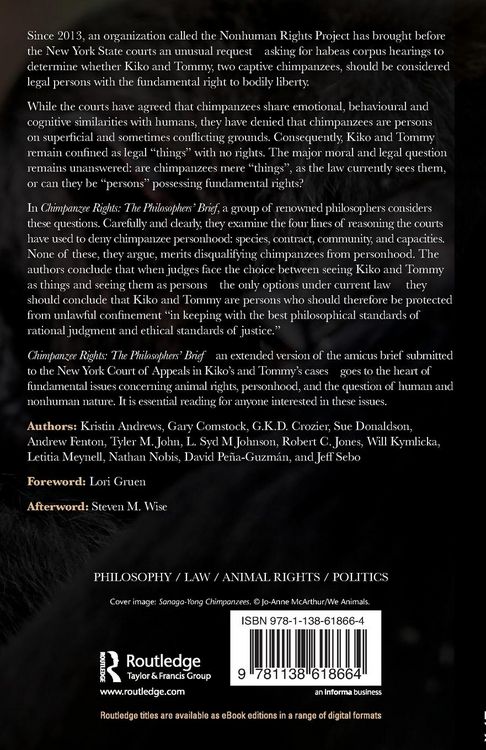 Produktbild: Chimpanzee Rights