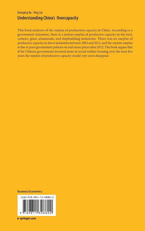 Produktbild: Understanding China's Overcapacity