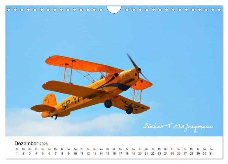 Produktbild: Faszination Kunst- und Segelflug (Wandkalender 2026 DIN A4 quer), CALVENDO Monatskalender