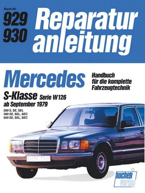 Produktbild: Mercedes S-Klasse, Serie W 126 (ab September 1979)