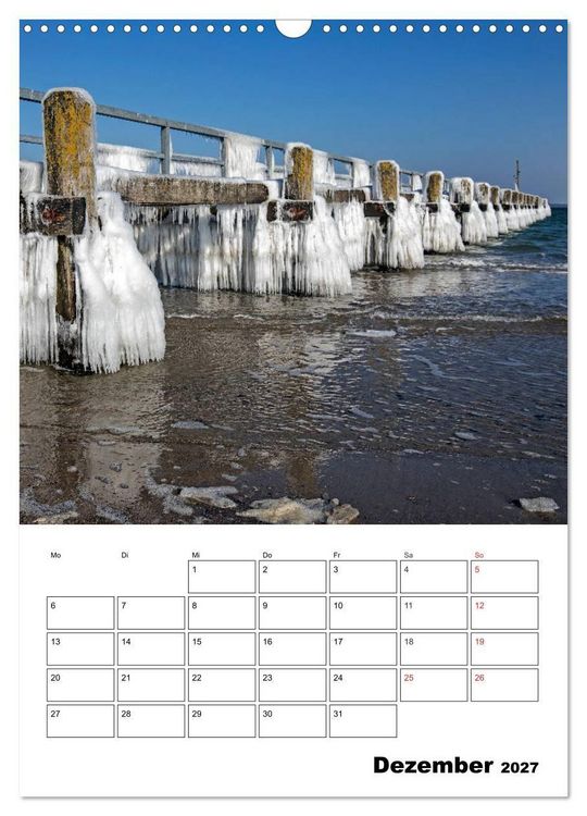 Produktbild: Ostsee. Urlaubsfeeling pur (Wandkalender 2027 DIN A3 hoch), CALVENDO Monatskalender