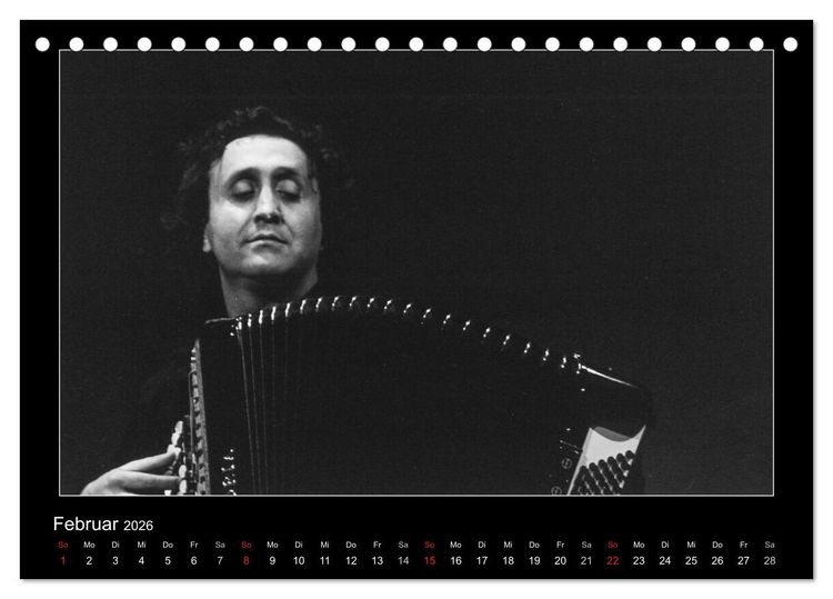 Produktbild: Jazz onstage (Tischkalender 2026 DIN A5 quer), CALVENDO Monatskalender