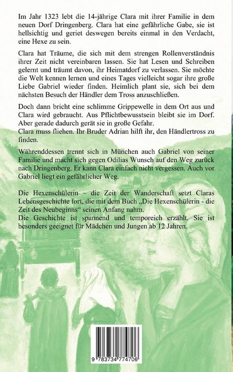 Produktbild: Die Hexensch&uuml;lerin - Die Zeit der Wanderschaft