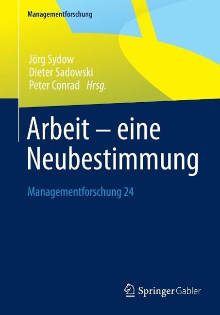 Produktbild: Arbeit - eine Neubestimmung