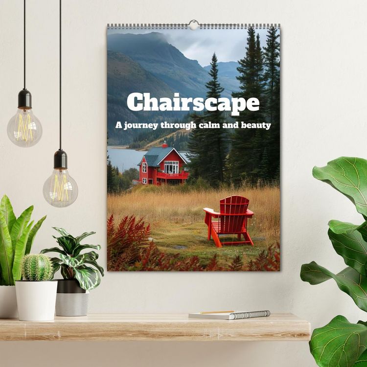 Produktbild: Chairscape (Wall Calendar 2026 DIN A2 portrait), CALVENDO 12 Month Wall Calendar