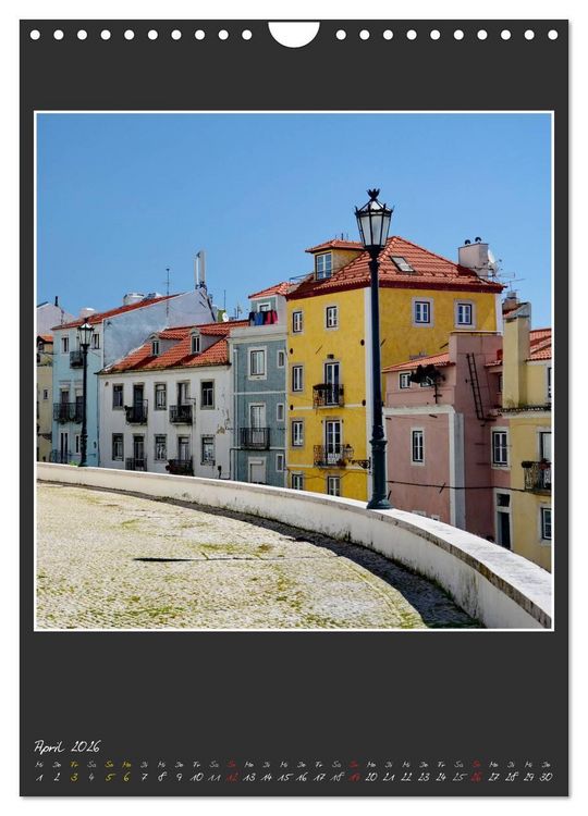 Produktbild: In den Stra&szlig;en und Gassen von Lissabon 2026 (Wandkalender 2026 DIN A4 hoch), CALVENDO Monatskalender