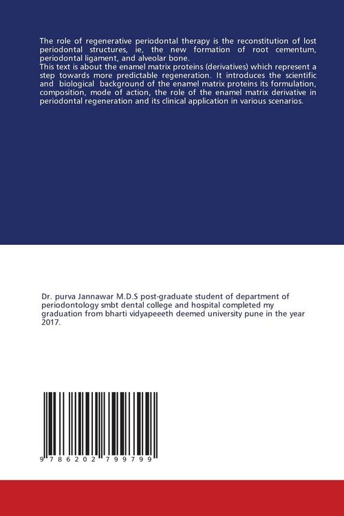 Produktbild: Enamel Matrix Derivative in Periodontal Regeneration